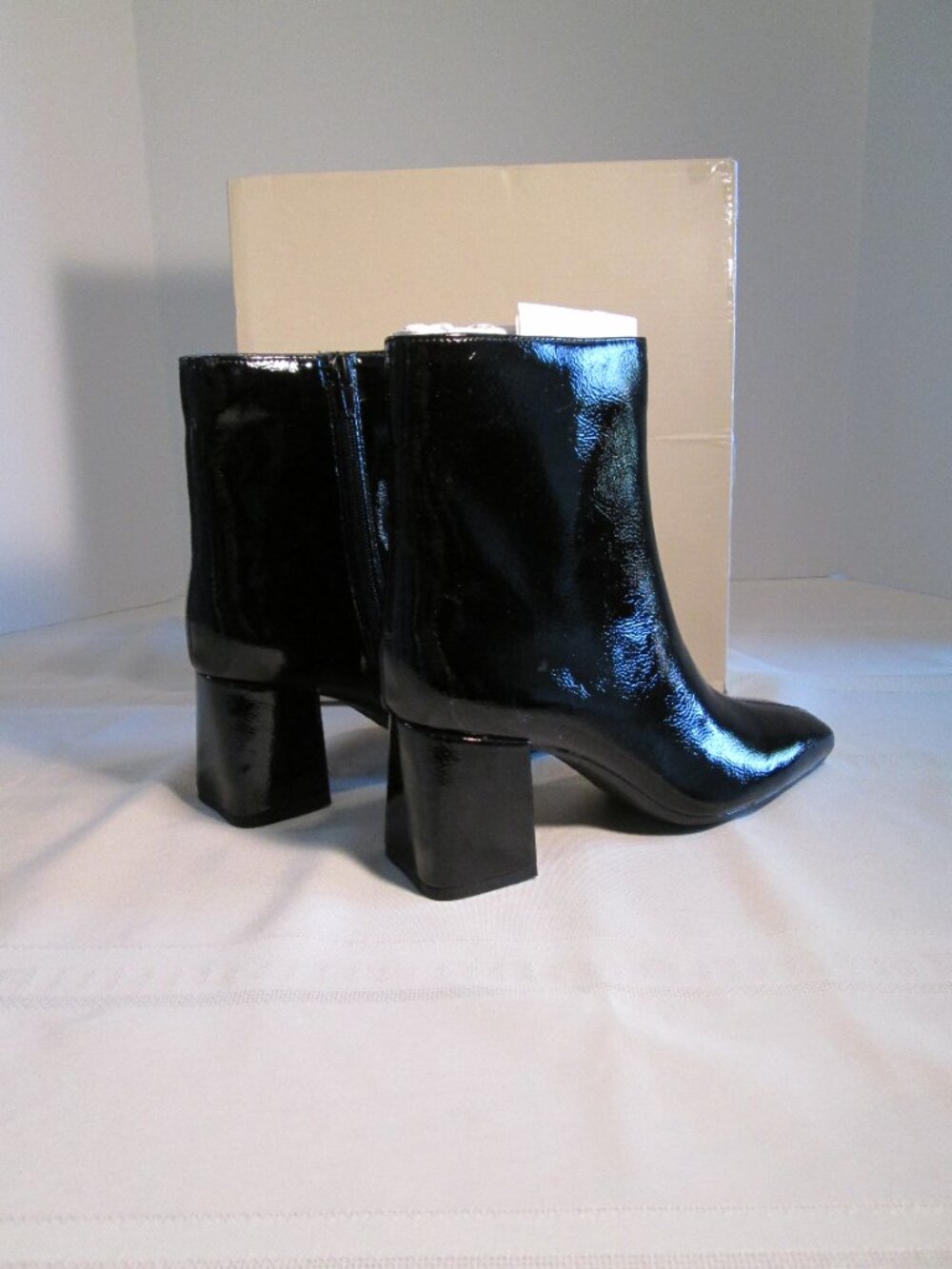 On 34th Margoe Square-Toe Booties NIB Sz 6.5 - Picture 7 of 12